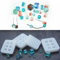 CETAKAN RESIN CETAKAN MANIK MANIK CETAKAN BANDUL KALUNG BULAT / KOTAK