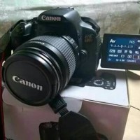 KAMERA DSLR CANON EOS 650D REBEL T4i Kit 18-55 mm IS