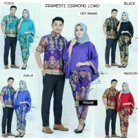 Jual BATIK COUPLE SARIMBIT SERAGAM PESTA BAJU MUSLIM GAMIS MAXI DRESS JUMBO Murah