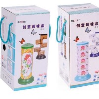 Jual PROMO Tempat Bumbu RA557 5 in 1 Set terdiri dari 5 susun bisa diputar Murah