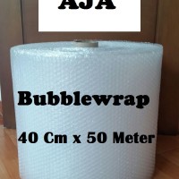 Jual BUBBLEWRAP uk. 40 Cm x 50 Meter PLASTIK BUBBLE WRAP MURAH HARGA PABRIK Murah