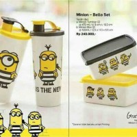 Jual minion bello set tupperware Murah