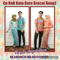 Jual Couple Setelan Rok N Blouse KEBAYA Kutubaru BROKAT Batik Rang-Rang Murah