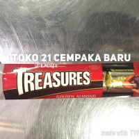 Jual Delfi Treasures Golden Almond |Chocolate Coklat Cokelat Treasure Murah Murah
