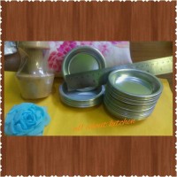 Jual Cetakan pie susu polos/mini pizza/hokkaido/hokaido diameter atas 7cm Murah