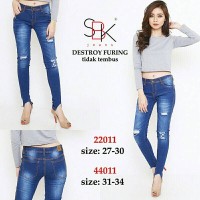 Jual Celana Jeans 31-34 SBK 44011 Destroy Lapis Murah