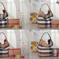 Tas Burberry Hobo 500453 Tas Wanita Tas Sandang Cewek