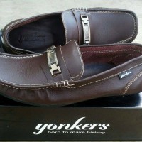 Jual Sepatu Pria Original Yonkers Slipon Casual Formal Kulit Asli Murah