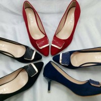 Jual HIGH HEELS BULOVA / SEPATU IMPORT WANITA MURAH / KERJA PESTA KULIAH Murah