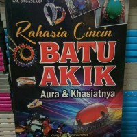 rahasia cincin batu akik aura ori