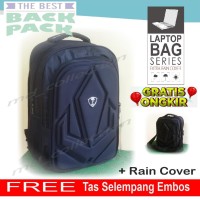 Jual Tas Ransel Laptop Emboss Volcom GRATIS Tas Slempang Embos Volcom Murah