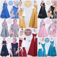 Jual BUSANA MUSLIM WANITA DRESS MAXI LONGDRESS BAJU MUSLIM HIJAB Murah