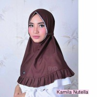 Bergo Rempel Jilbab Instan Kamila Hijab Simple