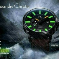 JAM TANGAN PRIA ALEXANDER CHRISTIE AC 9202 NIGHT VISION AUTOMATI