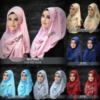 Hijab Instan One Step Gliterra Ori Flow