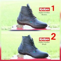 fashion pria sepatu boots Kickers alpha 2 warna