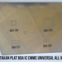 Jual CETAKAN PLAT BGA IC EMMC 4IN1 UNIVERSAL ALL IN 1 169 162 221 529 Murah