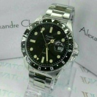 Jual ALEXANDRE CHRISTIE AC 6445 SILVER BLACK ORIGINAL Murah