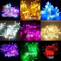 Jual lampu tumblr led, lampu natal, twinkle light, lampu hias,+ sambungan Murah