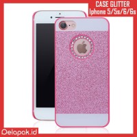 Jual Case Iphone 5/5s/6/6s Casing Glitter Back Cover Murah