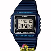 Jam Tangan Unisex Casio Standar W 215H 2AVDF Alarm Chrono WR 50M