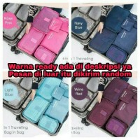 Jual 6 in 1 travel bag in bag Organizer / Tas Mudik / Secret Laundry Pouch Murah