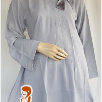 Jual Baju Hamil Kerja Sabrina Satin AP091 Murah