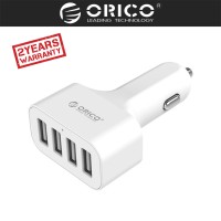 Jual Car Charger Orico 4 Port USB Smart UCH-4U Garansi Resmi Murah