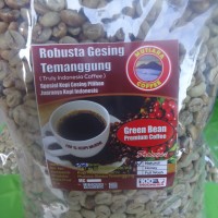 Jual Kopi Robusta Gesing Temanggung Bean (Spesial Kopi Juara Single Origin) Murah