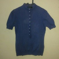 Jual Kaos Ungu dengan leher turtle neck Murah