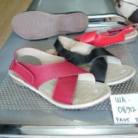 SANDAL WANITA TALI KULIT SAPI ASLI PREMIUM FLAT TEPLEK SOL KARET