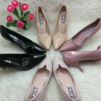 Jual HIGH HEELS GLOSY ELEGAN / SEPATU IMPORT WANITA MURAH / KERJA PESTA Murah