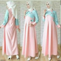 ISYANA PB LONG MAXI DRESS GAMIS BAJU MUSLIM WANITA BISA UKURAN JUMBO