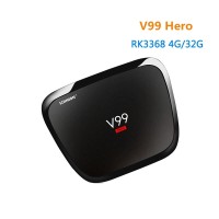 Jual V99 H-E-R-O Android 5.1 TV Box RK3368 4GB RAM, 32GB ROM Set Top Box Murah