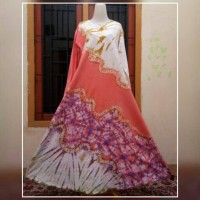 gamis tulip tosca original sasirangan isnali modis trend terbaru