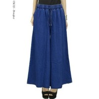 Jual celana kulot jeans / celana kullot / celana lebar wanita Murah
