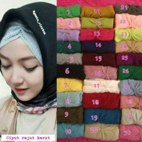 Jual ciput rajut kerut Murah