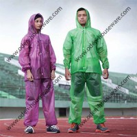 Jas Hujan Jaket Celana Transparan 700 Plevia Stelan Raincoat Murah