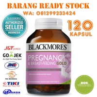 Jual Blackmores Pregnancy and Breastfeeding Gold BPOM Kalbe - 120 Kapsul Murah