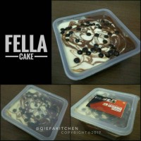 Jual Fella Cake varian COKELAT / KOPI / DURIAN Murah