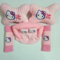 Jual BANTAL MOBIL HELLO KITTY - DORAEMON - SNOPPY - VARIASI MOBIL Murah