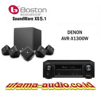 Jual Paket Home Theater Denon AVR-X1300W dan Speaker Boston Soundware XS SE Murah