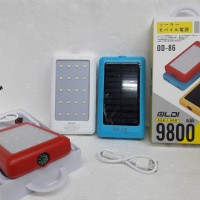 GOOD QUALITY Power Bank Solar Emergency OLDI 20 LED 9800mAh + KOMPAS