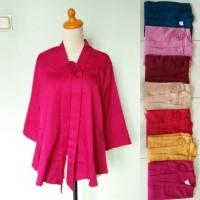Baju Wanita Atasan Kebaya Kutubaru Floy Bros Bunga Bigsize Jumbo XXL