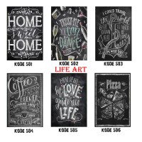 Jual PROMO 2PCS HARGA 99 RIBU POSTER KAYU 20x30 - SEMUA SERIES Murah