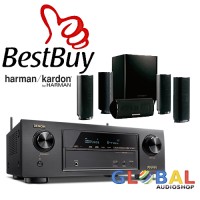 Jual Paket Home Theater Denon AVR-X1300W dan Harman Kardon HKTS 16 Murah