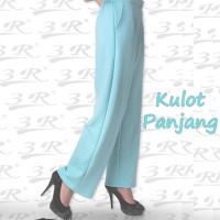 Jual Celana Panjang Wanita Kulot 3R - Cullote Scuba Formal/Casual Big Ready Murah
