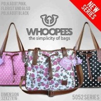Jual Tas Wanita Tote Selempang Sling Bag Whoopees Branded Cantik Lucu Murah Murah