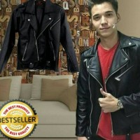 JAKET semi KULIT boy STEFAN WILIAM Anak Jalanan langit Murah