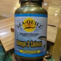 Jual SEA QUILL OMEGA 3 SALMON ISI 100 SOFTGEL Murah